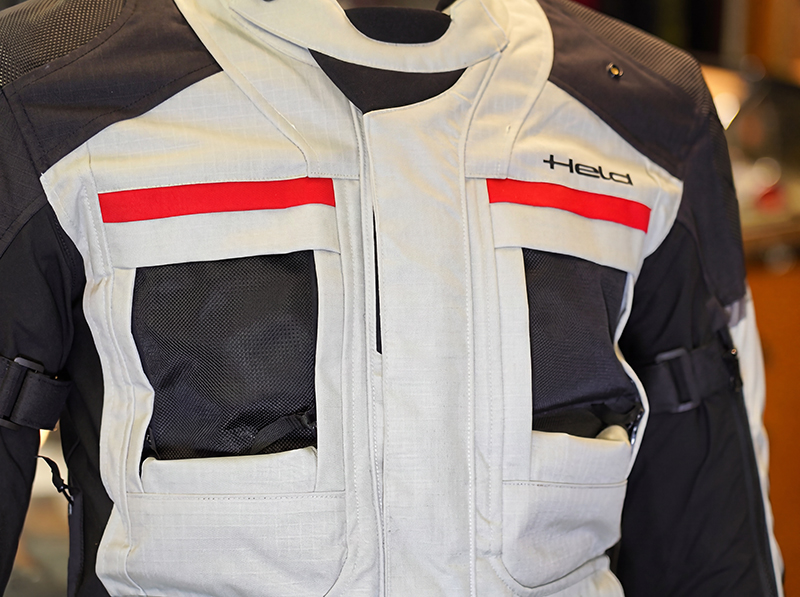 Highly vented motorcycle jacket